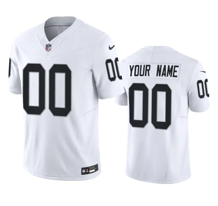 Las Vegas Raiders Active Player custom Black 2023 F.U.S.E Vapor Untouchable Stitched Football Jersey